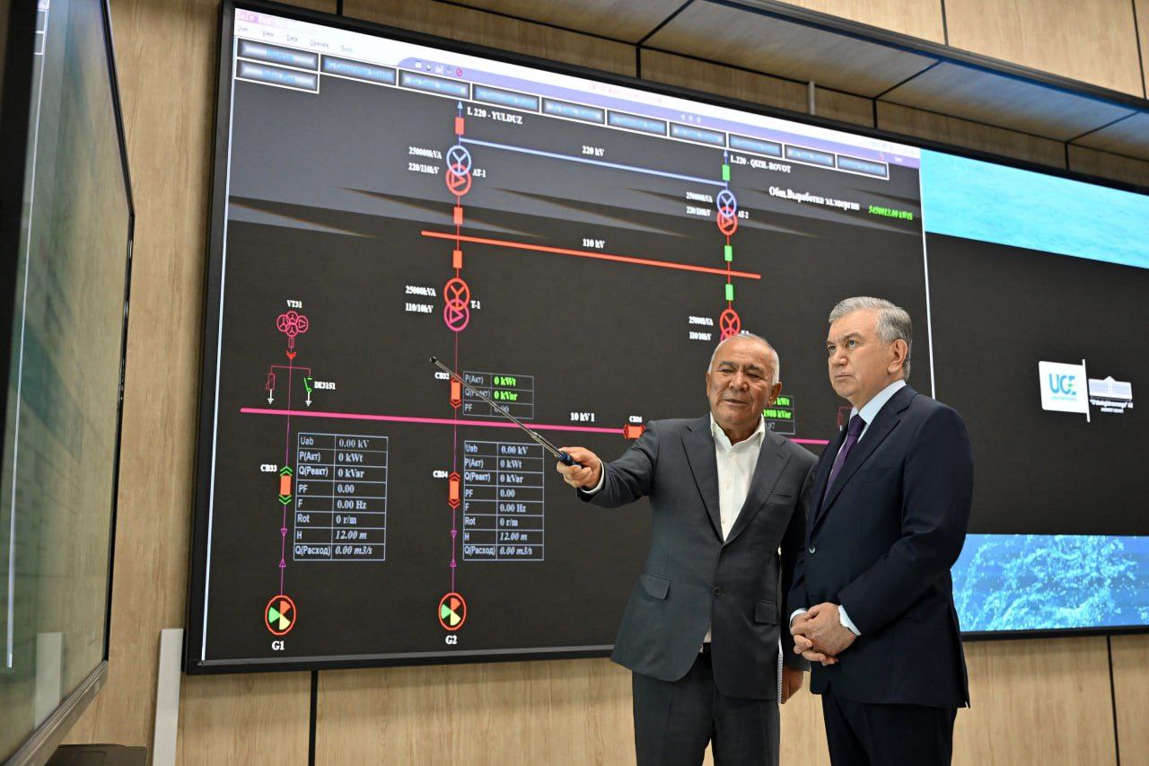 Norin daryosida “birinchi milliy GES” ishga tushirildi