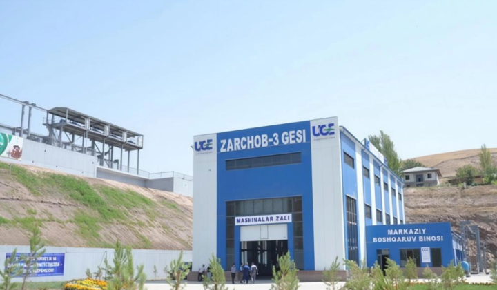 Kichik GES «Zarchob-3» O‘zbekiston energetika tarmog‘iga ulandi