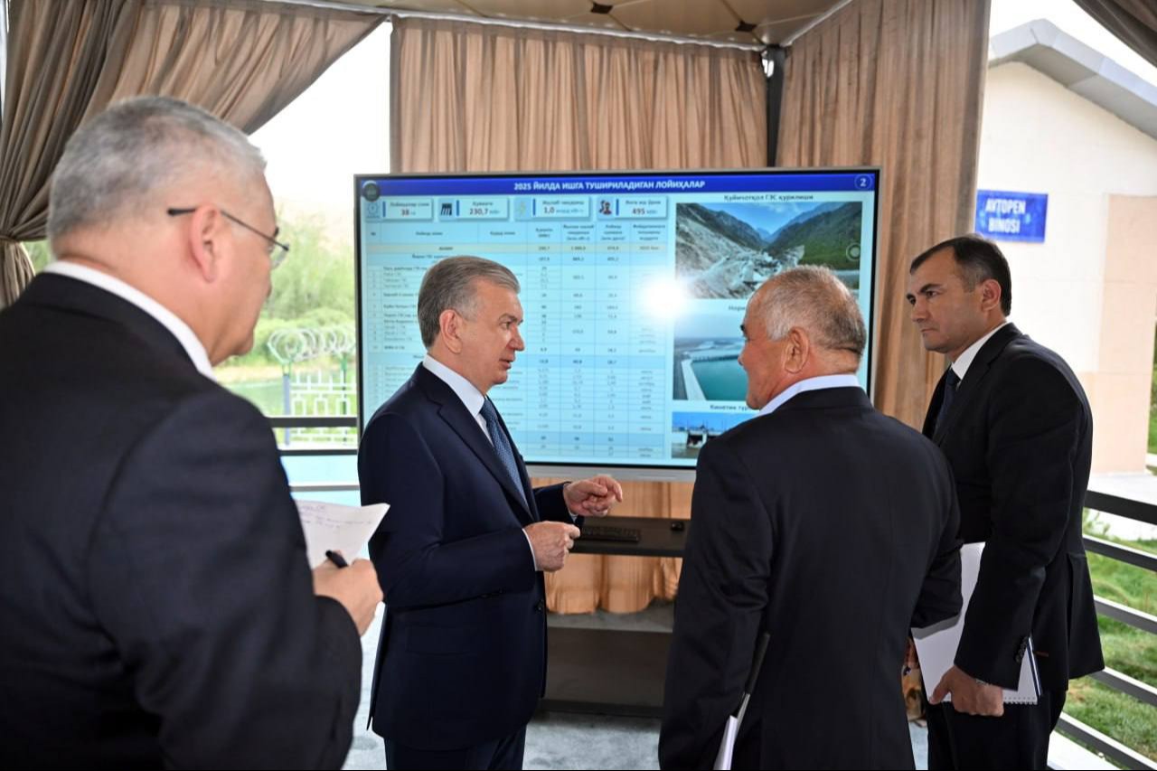 Hisorakda yana bir kichik GES qurildi