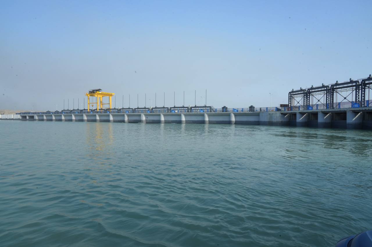 Namangan viloyati tarixidagi eng yirik gidroenergetik obyekt qad rostlamoqda