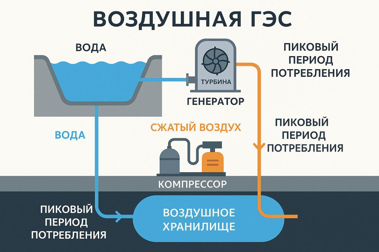 Havo GES ishlash texnologiyasi