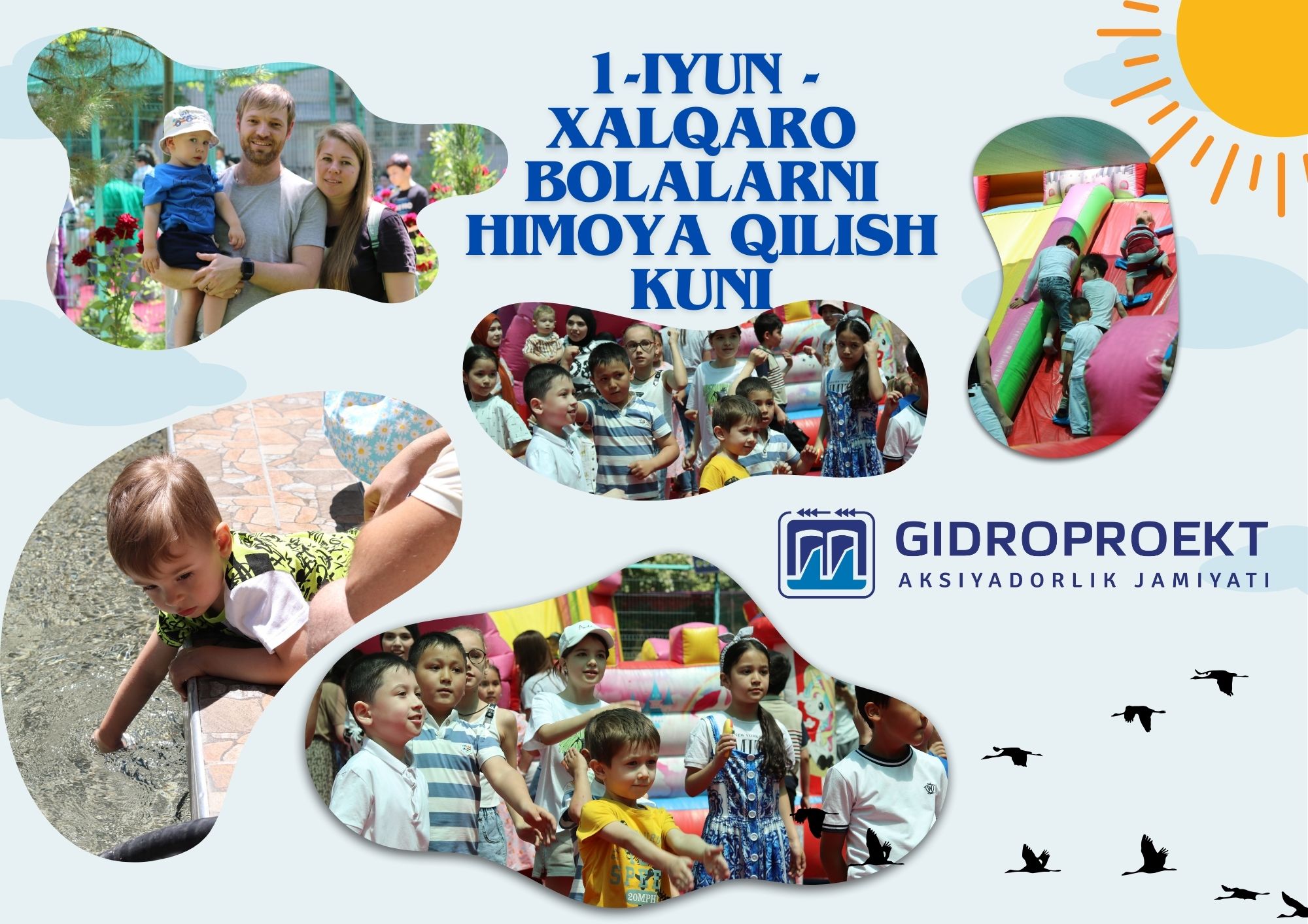 “Gidroproyekt” AJda bolalar bayrami