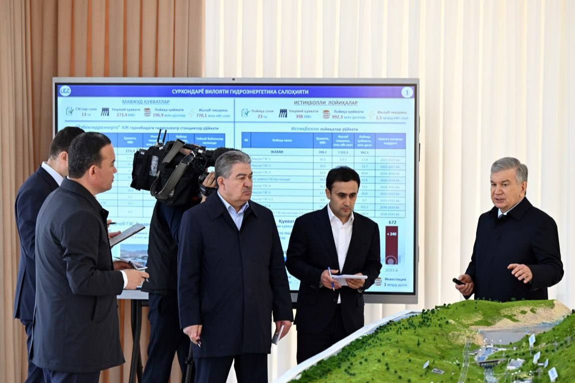 Ichimlik suvi taʼminotidagi modernizatsiya ishlari koʻzdan kechirildi